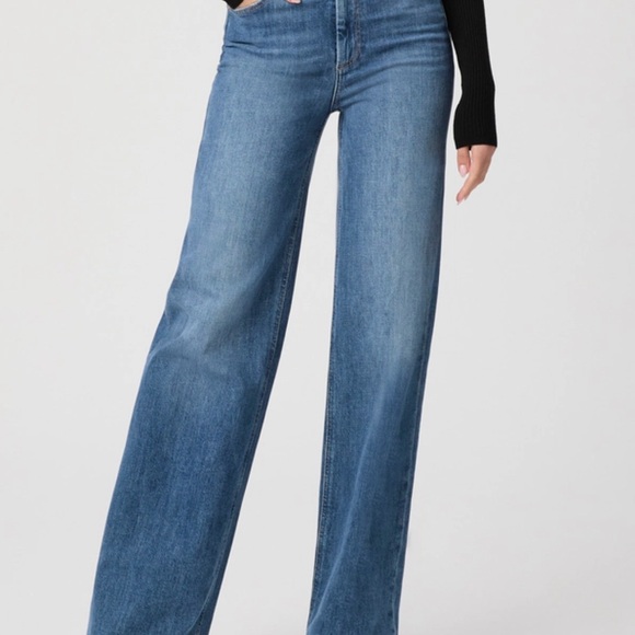 PAIGE Denim - PAIGE Sasha wide leg jeans 32